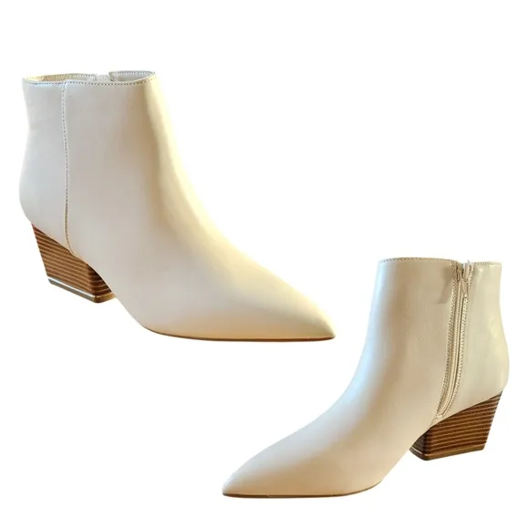 ALFANI ARMENAP Women's Block Heel Dressy Ankle Boots Size 9M