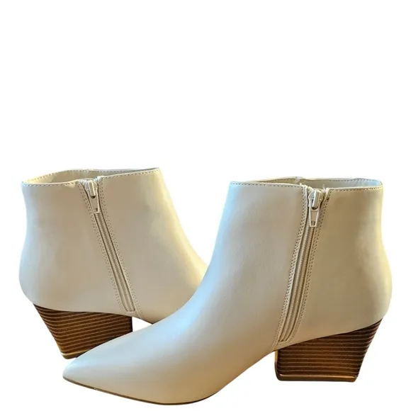 ALFANI ARMENAP Women's Block Heel Dressy Ankle Boots Size 9M