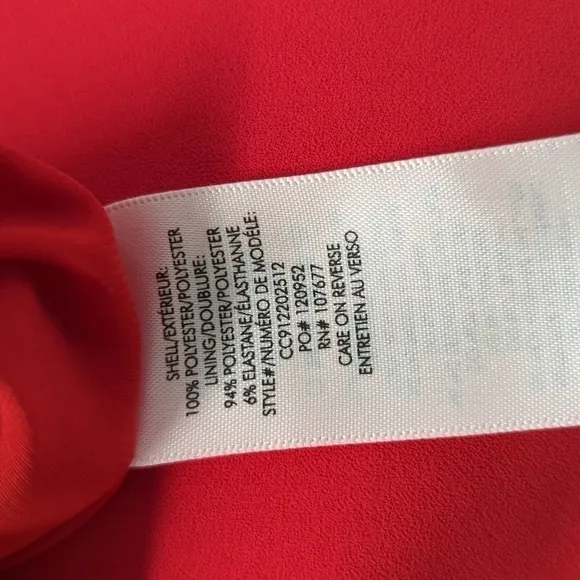Alice   Olivia Bailey Flare Sleeves Mini Dress Red 0 minimalist contemporary