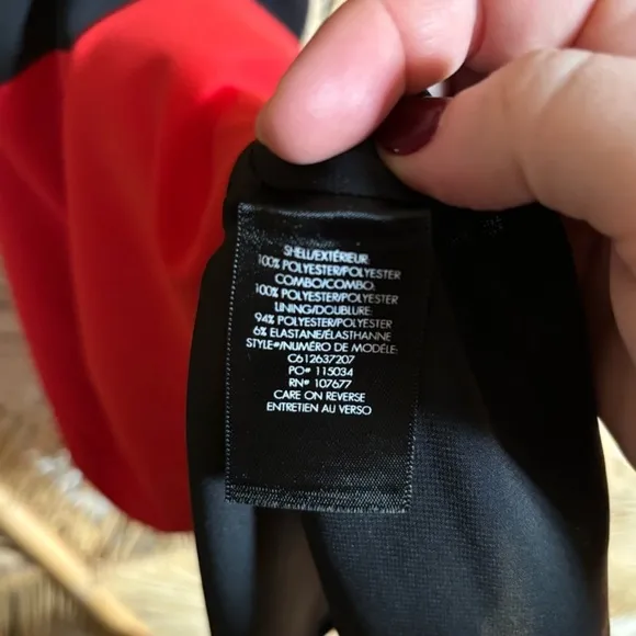 Alice   Olivia Colorblock Shift Dress