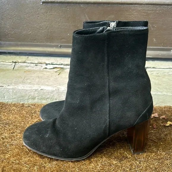 All Saints Roka Suede Ankle Boots Sz 39 Suede Booties