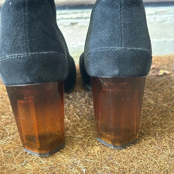 All Saints Roka Suede Ankle Boots Sz 39 Suede Booties