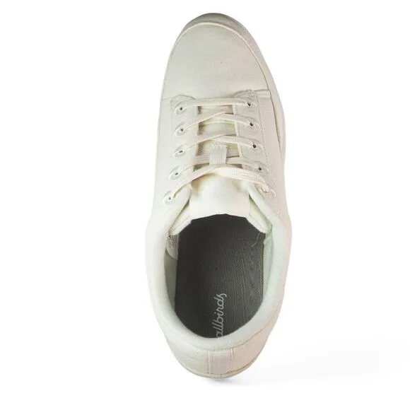 Allbirds Canvas Pacers Everyday Sneakers Natural White / Blizzard Sole Men's 10