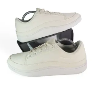 Allbirds Canvas Pacers Everyday Sneakers Natural White / Blizzard Sole Men's 10