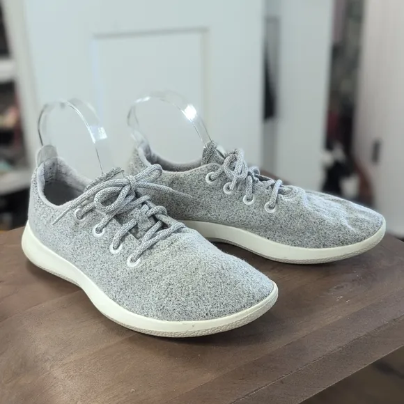 Allbirds Men's Gray Shoes Sneakers Excel Used Cond Sz 9 Wool Tree Running Walker