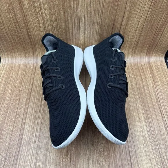 Allbirds Tree Runners Sneakers Mens 9 Black Running Shoes Trainers TR M13 Read