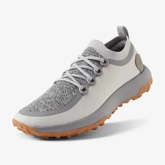 ALLBIRDS Women's New Trail Runners SWT Gray/Khaki Sole Traction Shoes 5.5 Sneake