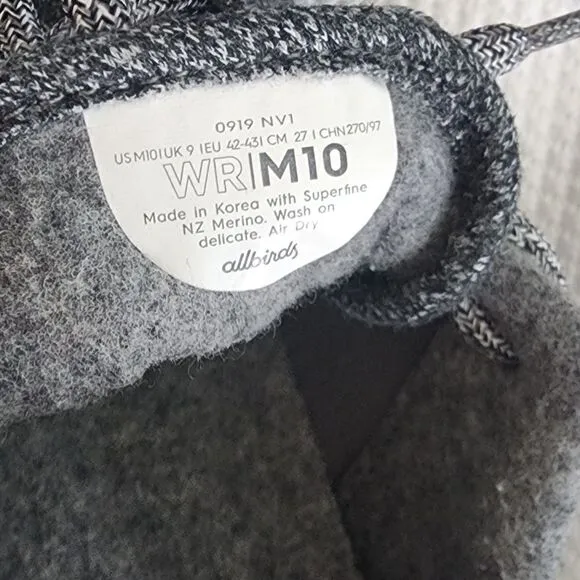Allbirds marino wool men sneakers