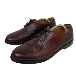 Allen Edmonds Fairgate Men's Cherry Brown Leather Derby Oxford Shoes Dressy 12 C
