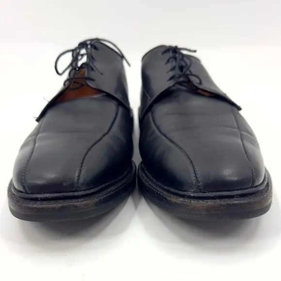 Allen Edmonds Mens Warren Dress Shoes Size 11.5 Black Oxford Lace Derby Bicycle