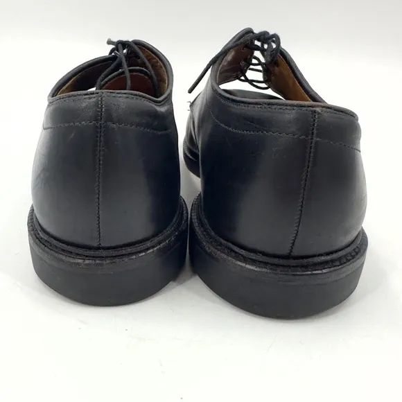 Allen Edmonds Mens Warren Dress Shoes Size 11.5 Black Oxford Lace Derby Bicycle