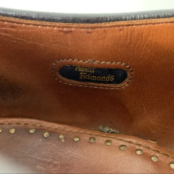 Allen Edmonds Sagamore Black Oxford Shoes Size 11
