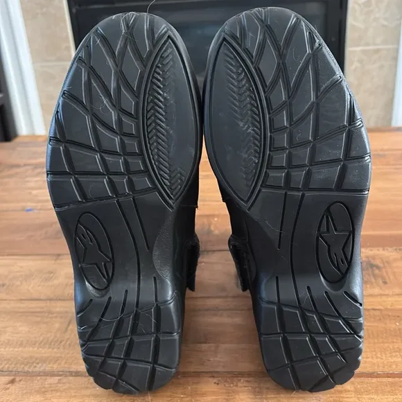 Alpine Goretex Black Motorcycle Racing Boots men’s 7.5