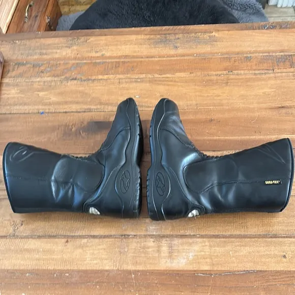 Alpine Goretex Black Motorcycle Racing Boots men’s 7.5