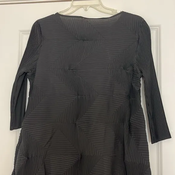 Alquema Annie Dress Pleated Minimalist Modern One Size Black