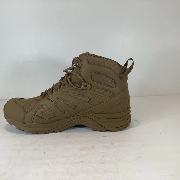ALTAMA ABOOTTABAD TRAIL RUNNER TACTICAL MID TAN WATERPROOF BOOTS EUC SZ 10W