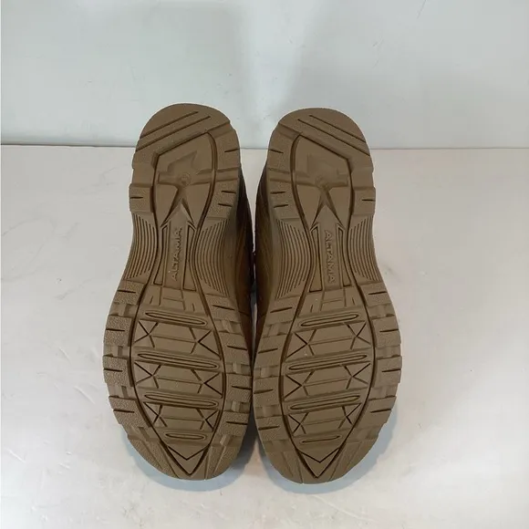 ALTAMA ABOOTTABAD TRAIL RUNNER TACTICAL MID TAN WATERPROOF BOOTS EUC SZ 10W
