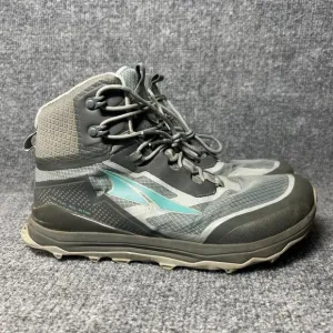Altra Lone Peak All-Wthr Mid AL0A4VRA231 Boots Womens 10 Gray Trail Hiking Boots
