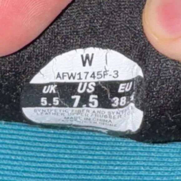 Altra Provision 3.0 Outdoor Running Comfort Shoes Black-Teal Womens Size 7.5