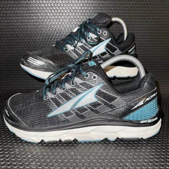 Altra Provision 3.0 Outdoor Running Comfort Shoes Black-Teal Womens Size 7.5