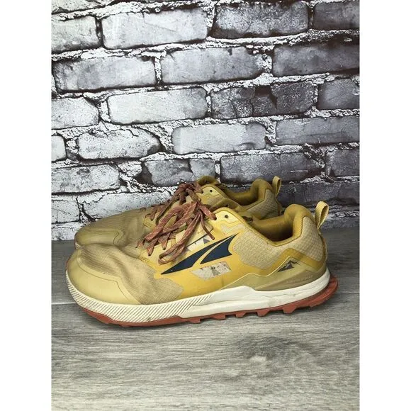 Altra Lone Peak 7 Trail Zero Drop Gold Running Shoes Men 11M US/45EU AL0A7R6H922