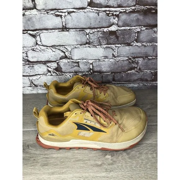 Altra Lone Peak 7 Trail Zero Drop Gold Running Shoes Men 11M US/45EU AL0A7R6H922