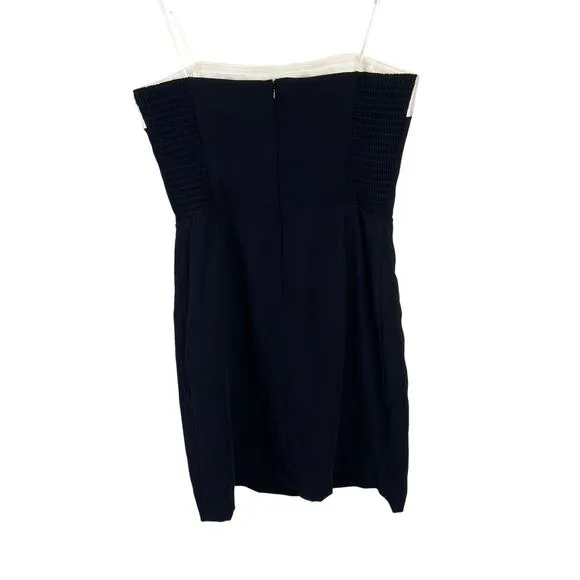 Amanda Uprichard Kerry Mini Dress Strapless Party Hoco Quiet Luxury Cocktail M