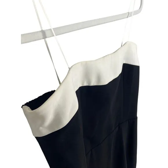 Amanda Uprichard Kerry Mini Dress Strapless Party Hoco Quiet Luxury Cocktail M