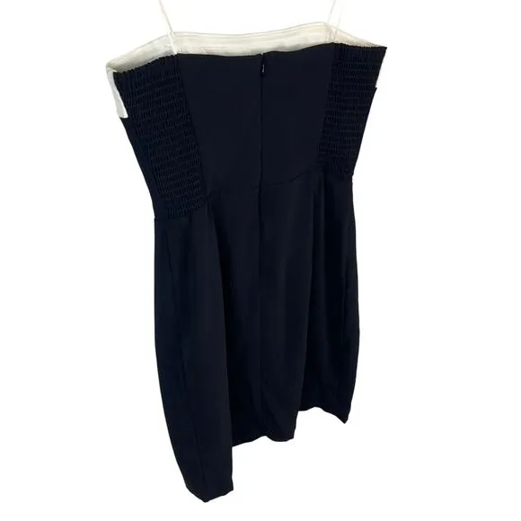 Amanda Uprichard Kerry Mini Dress Strapless Party Hoco Quiet Luxury Cocktail M