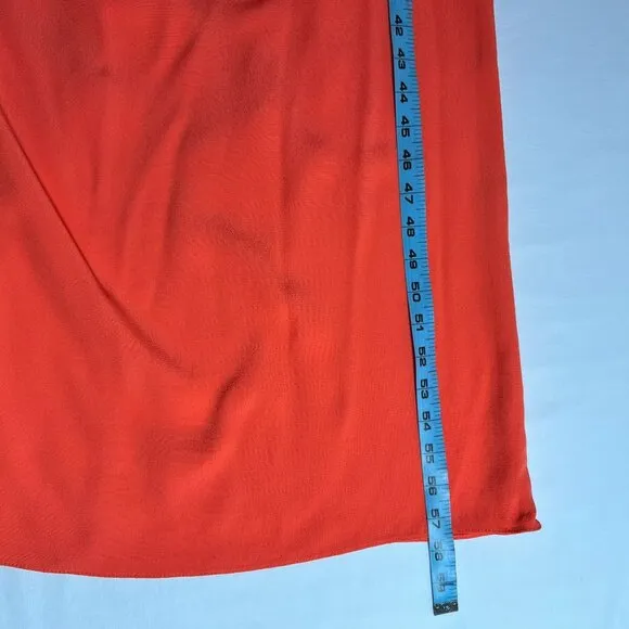 Animale Coral Maxi Dress Rio de Janeiro Collection Tie Back Beads Size 42