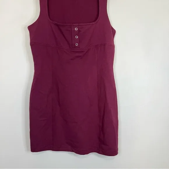 Anthropologie daily practice square neck mini dress size medium