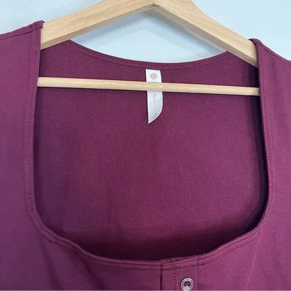 Anthropologie daily practice square neck mini dress size medium