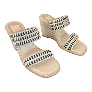Anthropologie Dolce Vita Espadrille Wedge Summer Abigail Wedge Sandal Shoes Sz 9