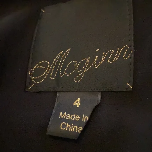 Anthropologie McGinn luxury line gorgeous black dress w/ sequins &amp; pockets