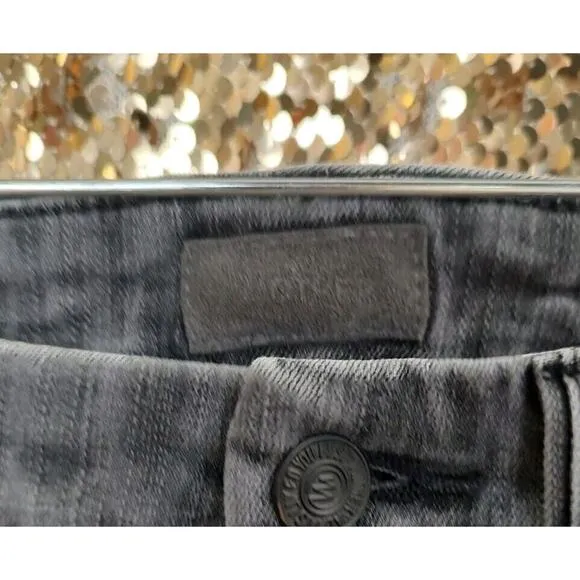 Anthropologie Mother Looker Jeans by Mother, leopard print, Made in USA Size 25