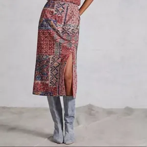 Anthropologie Nikita Mhaisalkar Sequined Abstract Skirt Size S