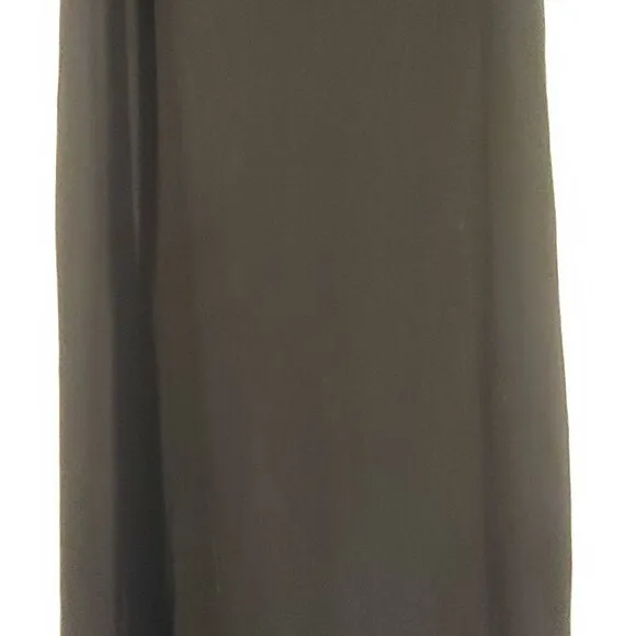 April Cornell Plain Black Maxi Stretch Dress M NWT Sleeveless Feminine