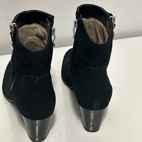 ARA SUEDE ANKLE BOOTS