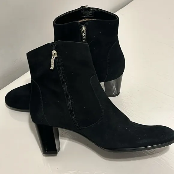 ARA SUEDE ANKLE BOOTS
