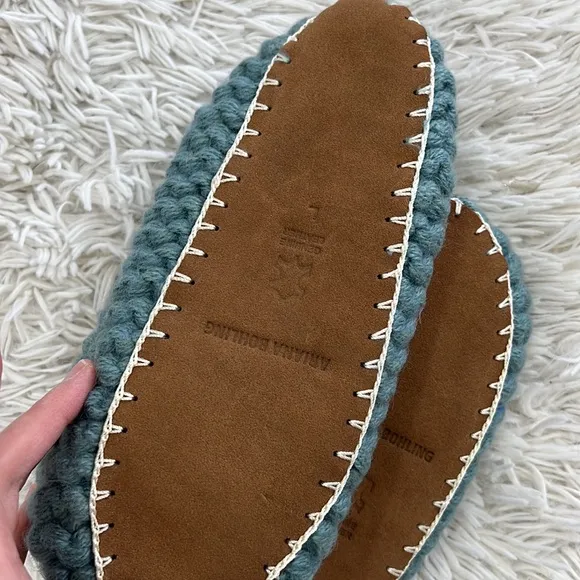 Ariana Bohling Pommed Ballerina Slippers