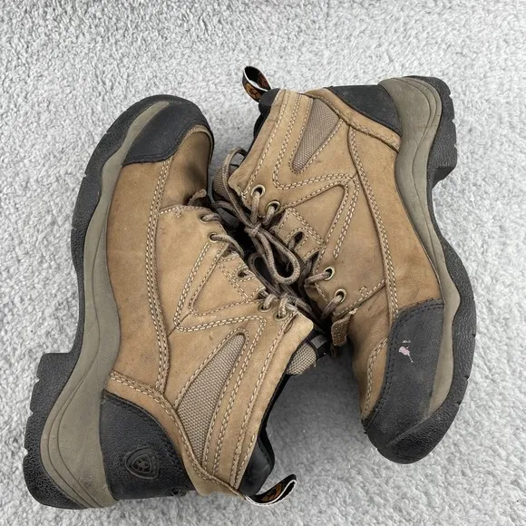 Ariat ATS Hiking Boots Men's 7 B Brown Trail Gorpcore Camping Outdoor Workwear