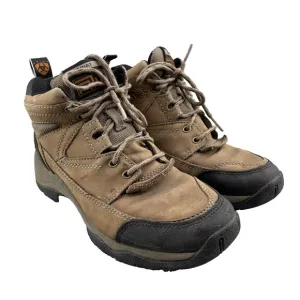 Ariat ATS Hiking Boots Men's 7 B Brown Trail Gorpcore Camping Outdoor Workwear