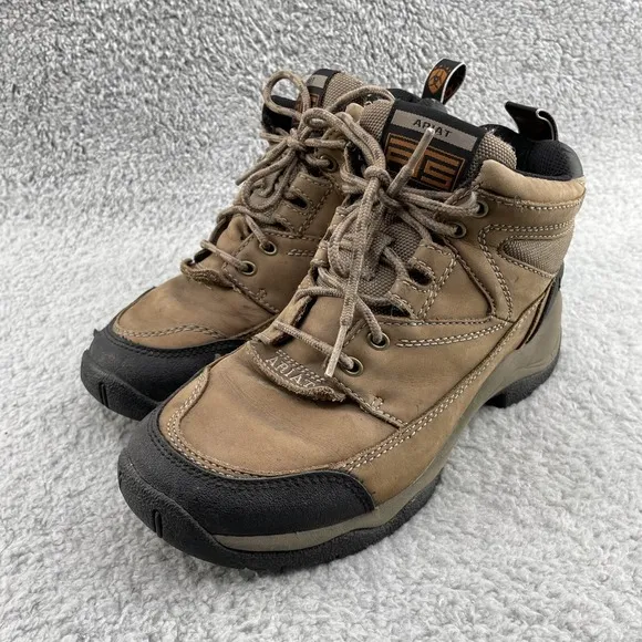 Ariat ATS Hiking Boots Men's 7 B Brown Trail Gorpcore Camping Outdoor Workwear