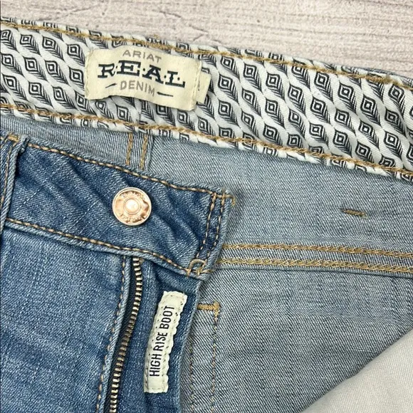 Ariat High Rise Boot Cut Jeans