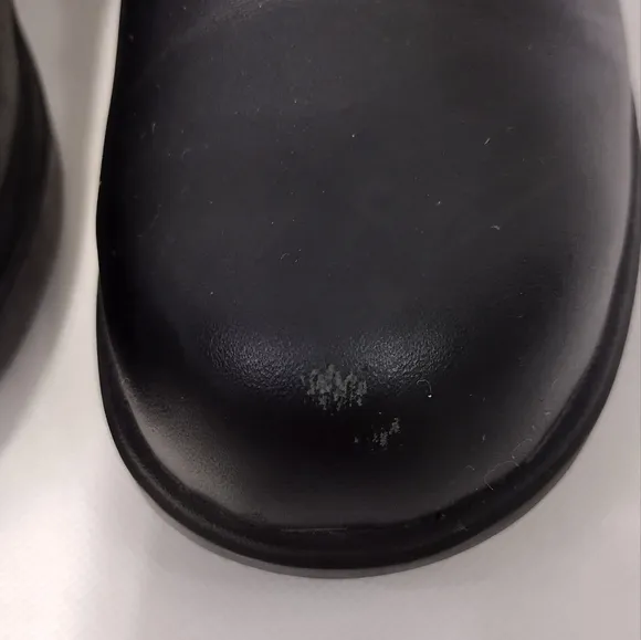 Ariat Safety Clog Steel Toe Shoes Womens 8.5C Black Work Casual Comfy Minimalist