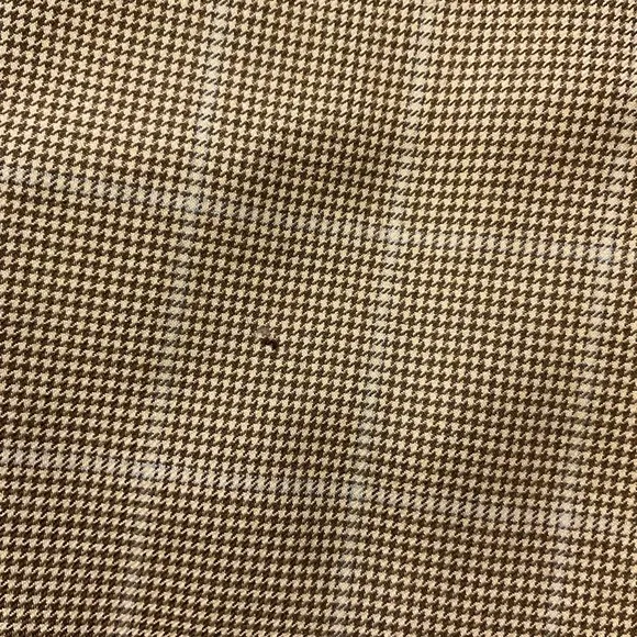 Arnold Brant Men’s 100% Cashmere Sport Coat Shepherd's Check 42R Long Sleeves