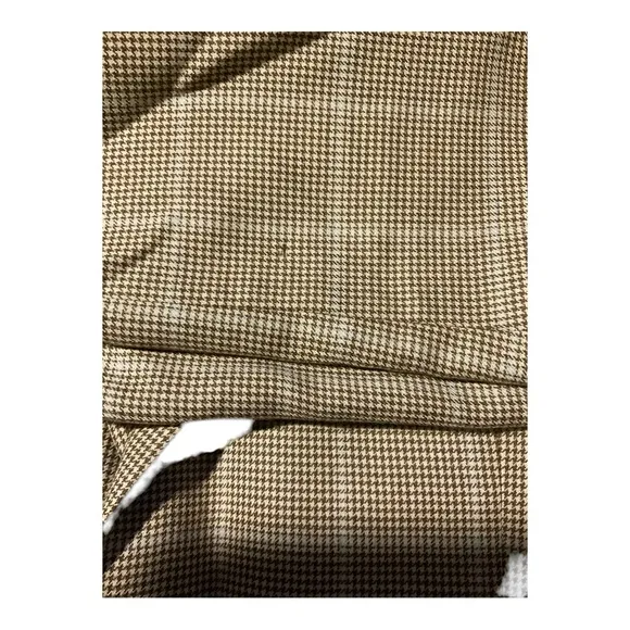 Arnold Brant Men’s 100% Cashmere Sport Coat Shepherd's Check 42R Long Sleeves