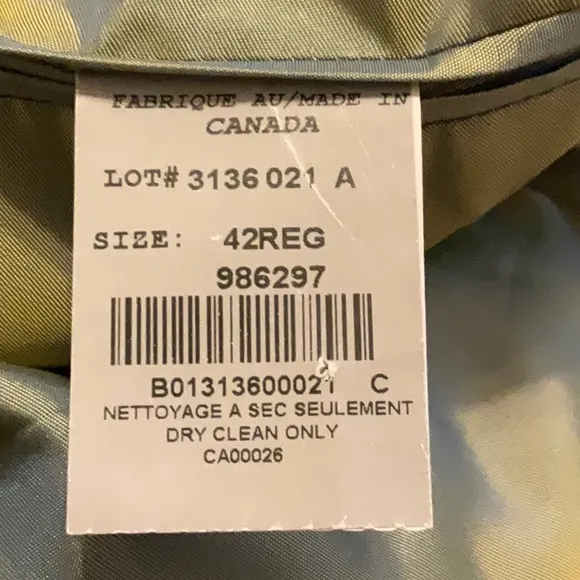 Arnold Brant Men’s 100% Cashmere Sport Coat Shepherd's Check 42R Long Sleeves
