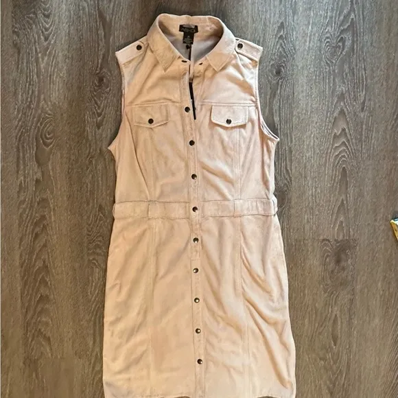 AS By DF Officer Suede Leather tan  Dress Size: M  medium luxury