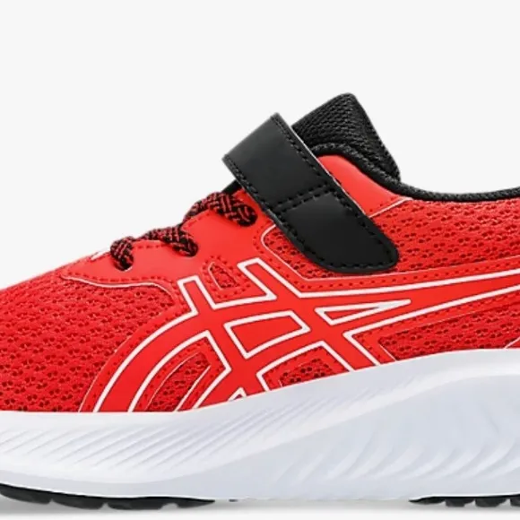 ASICS Kids Red Running Shoes